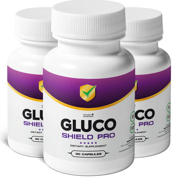 GlucoShield Pro - Natural Supplement with Vitamins B1, B2, B6, Magnesium, Zinc & Calcium | Non-GMO, Stimulant-Free, Easy-to-Take | Made in the USA, GMP-Certified | 30 Capsules, 3 Month Supply Nature’s NutriWave buy supplements canada