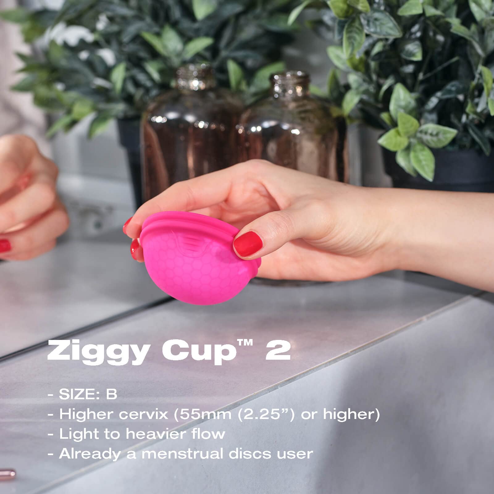 Intimina Ziggy Cup 2 - Extra-Thin Reusable Menstrual Disc, Period Cup, Disposable Menstrual Cup INTIMINA buy supplements canada