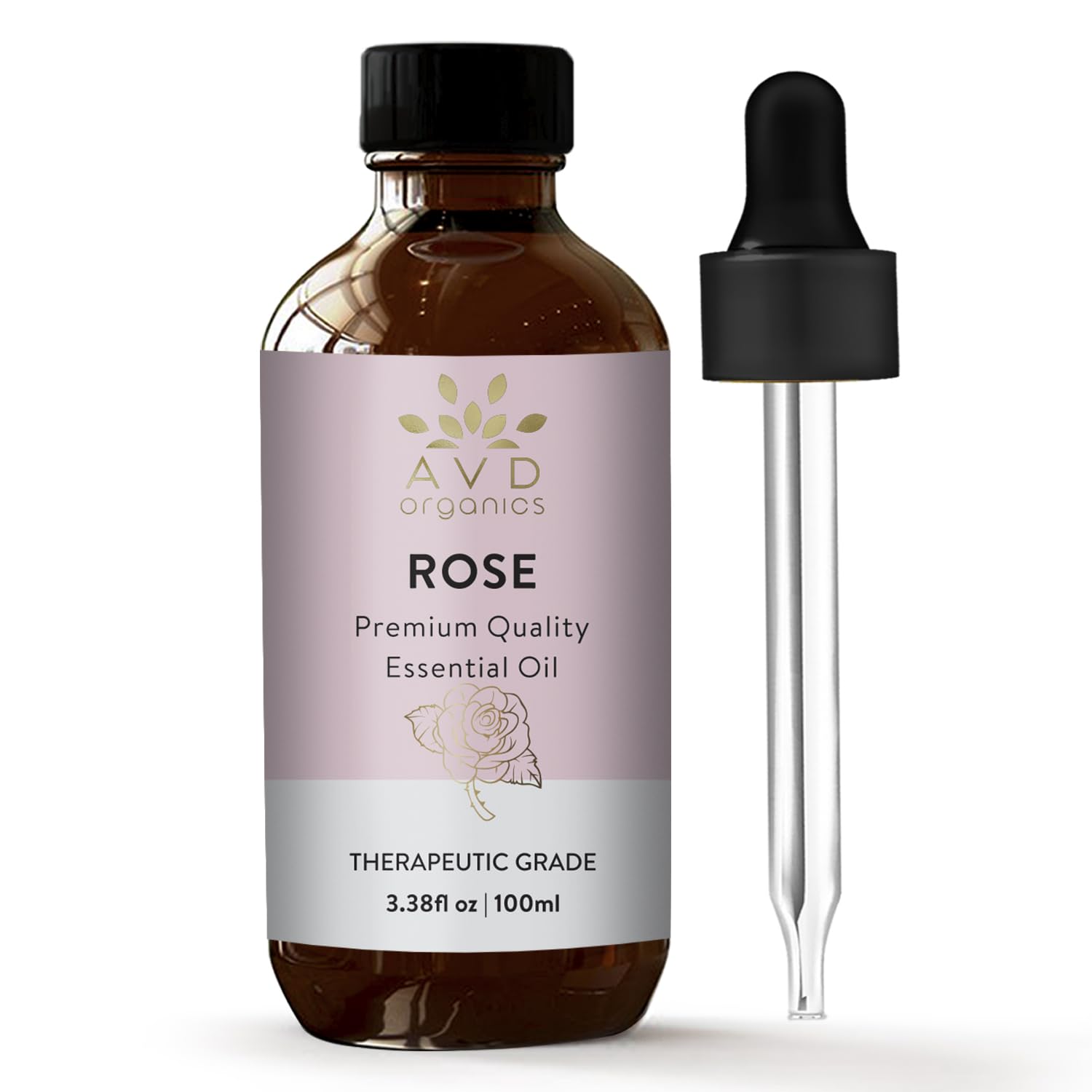 AVD Organics Rose Essential Oil for Diffuser - Premium Quality Therapeutic Grade Rose Oil AVD ORGANICS buy supplements canada