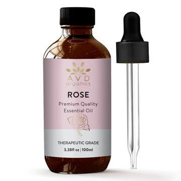 AVD Organics Rose Essential Oil for Diffuser - Premium Quality Therapeutic Grade Rose Oil AVD ORGANICS buy supplements canada