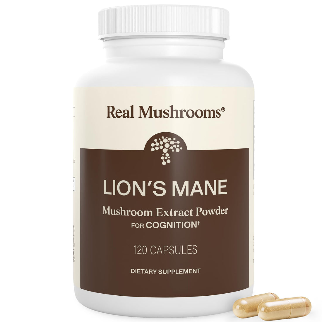 Real Mushrooms Lions Mane Mushroom Cognition (120 Capsules) Lions Mane Mushroom Powder Extract Capsules Real Mushrooms buy supplements canada