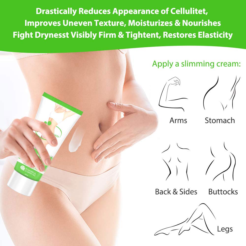 Hot Cream 2 Pack, Cellulite Slimming & Firming Cream, Body Fat Burning Massage Gel AIQIUSHA buy supplements canada