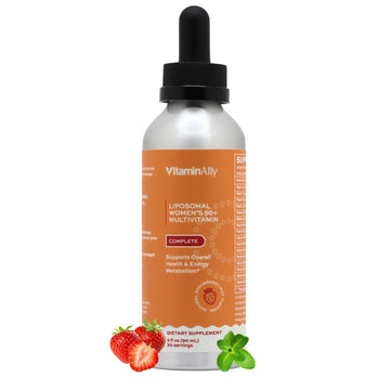 Vitaminally Women’s 50+ Liposomal Liquid Multivitamin – 16 Essential Vitamins & Minerals for Energy, Bone & Immune Support Vitaminally buy supplements canada