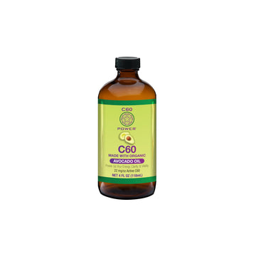 C60 Power C60 in Organic Avocado Oil - Natural Wellness & Antioxidant Support for Men & Women, 99.99% Pure Carbon Fullerenes, Promotes Energy, Mental Clarity, & Stamina - 4 fl oz Bottle C60 Purple Power buy supplements canada