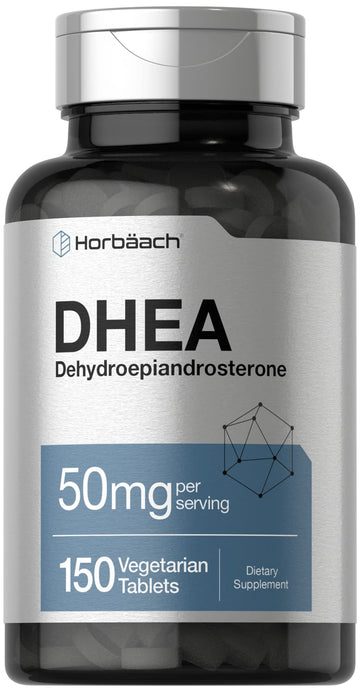 DHEA 50mg 150 Tablets | Non-GMO, Gluten Free Supplement | by Horbaach Horbäach buy supplements canada