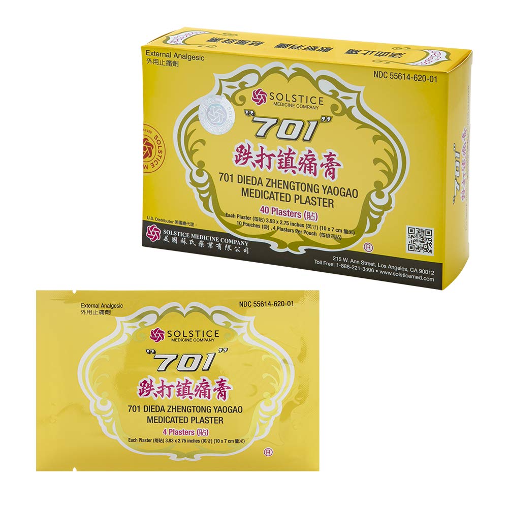 701 Dieda Zhentong Yaogao Medicated Plaster by Solstice "701" 701 Dieda Zhengtong Yaogao Medicated Plaster buy supplements canada