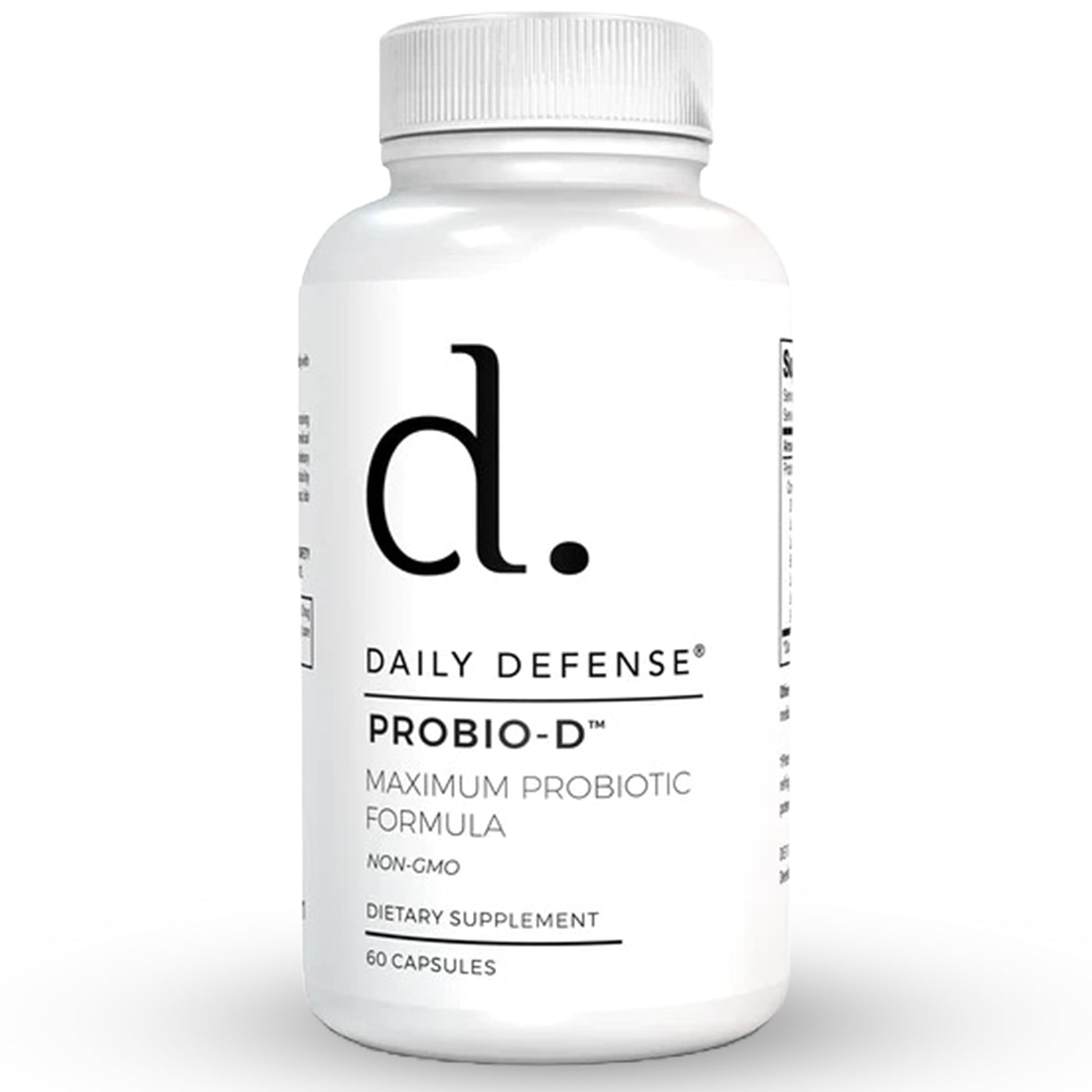 Daily Defense Probiotic Immune Support Supplement - Daily Probiotics for Men with Constipation & Gas - Digestion and Bloating Supplement & Probiotics for Women - 60 Capsules, PROBIO-D Daily Defense buy supplements canada