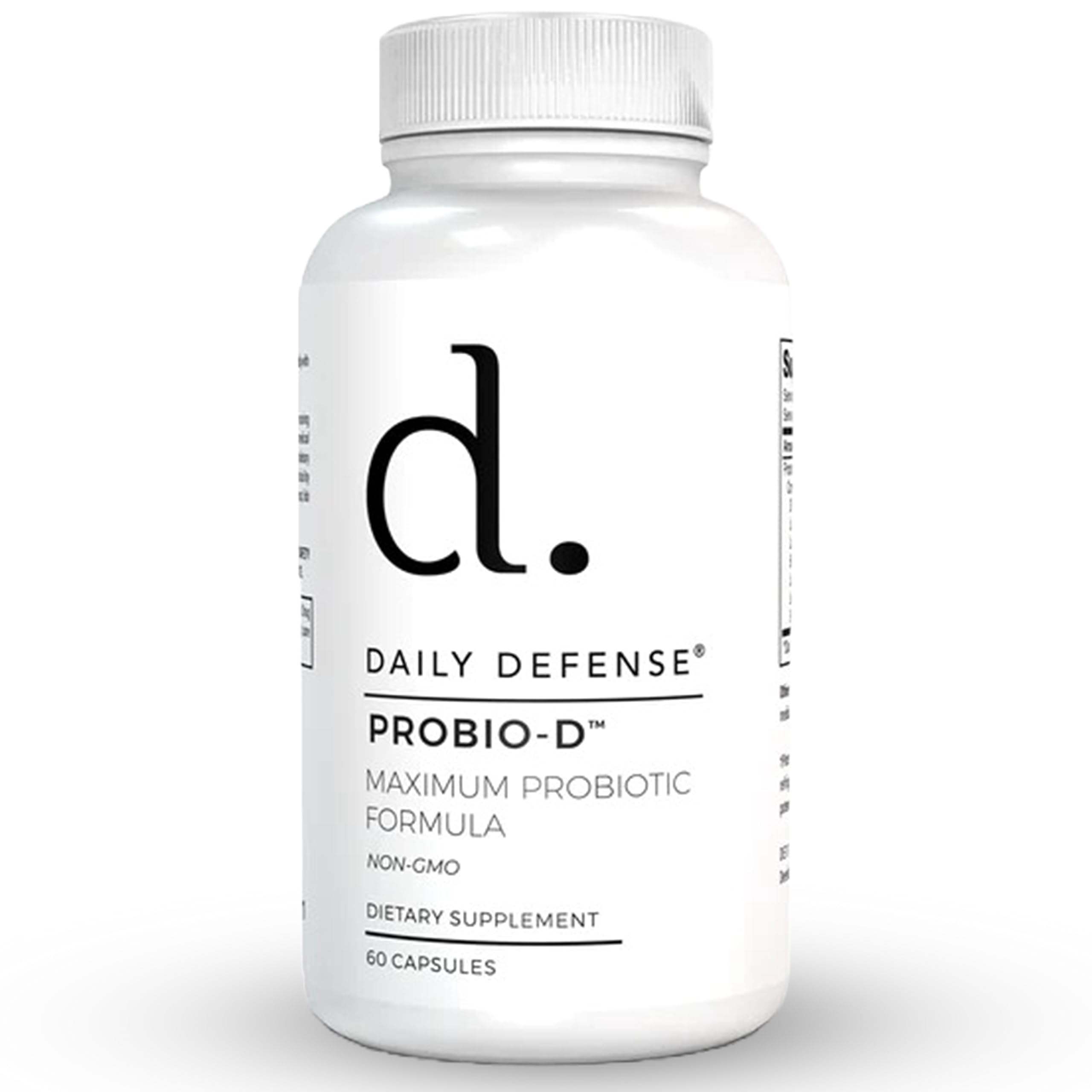 Daily Defense Probiotic Immune Support Supplement - Daily Probiotics for Men with Constipation & Gas - Digestion and Bloating Supplement & Probiotics for Women - 60 Capsules, PROBIO-D Daily Defense buy supplements canada