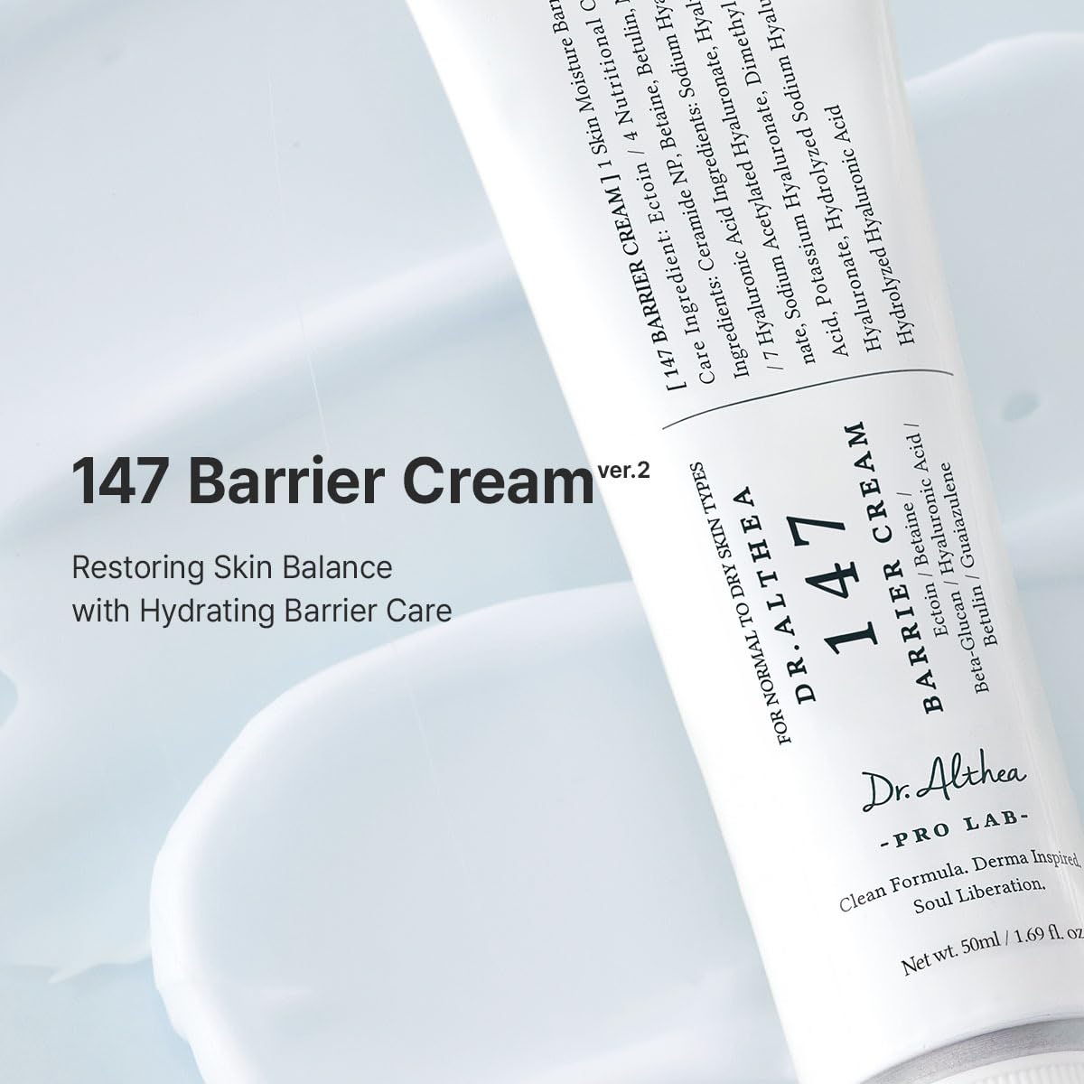 Dr.Althea 147 Barrier Cream | Daily Skin Barrier Care | Deep Hydrating with Hyaluronic Acid Dr.Althea buy supplements canada
