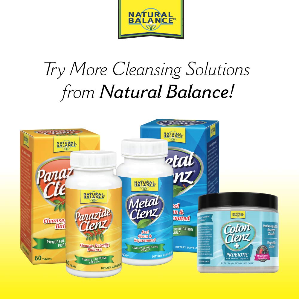 Natural Balance Colon Clenz | Herbal Colon Cleanse & Detox Supplement | Gentle & Dependable Natural Balance buy supplements canada