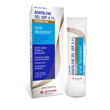 Glenmark Therapeutics Adapalene Gel 0.1% Acne Treatment, Paraben Free Topical Retinoid Cream for Face Glenmark Therapeutics buy supplements canada