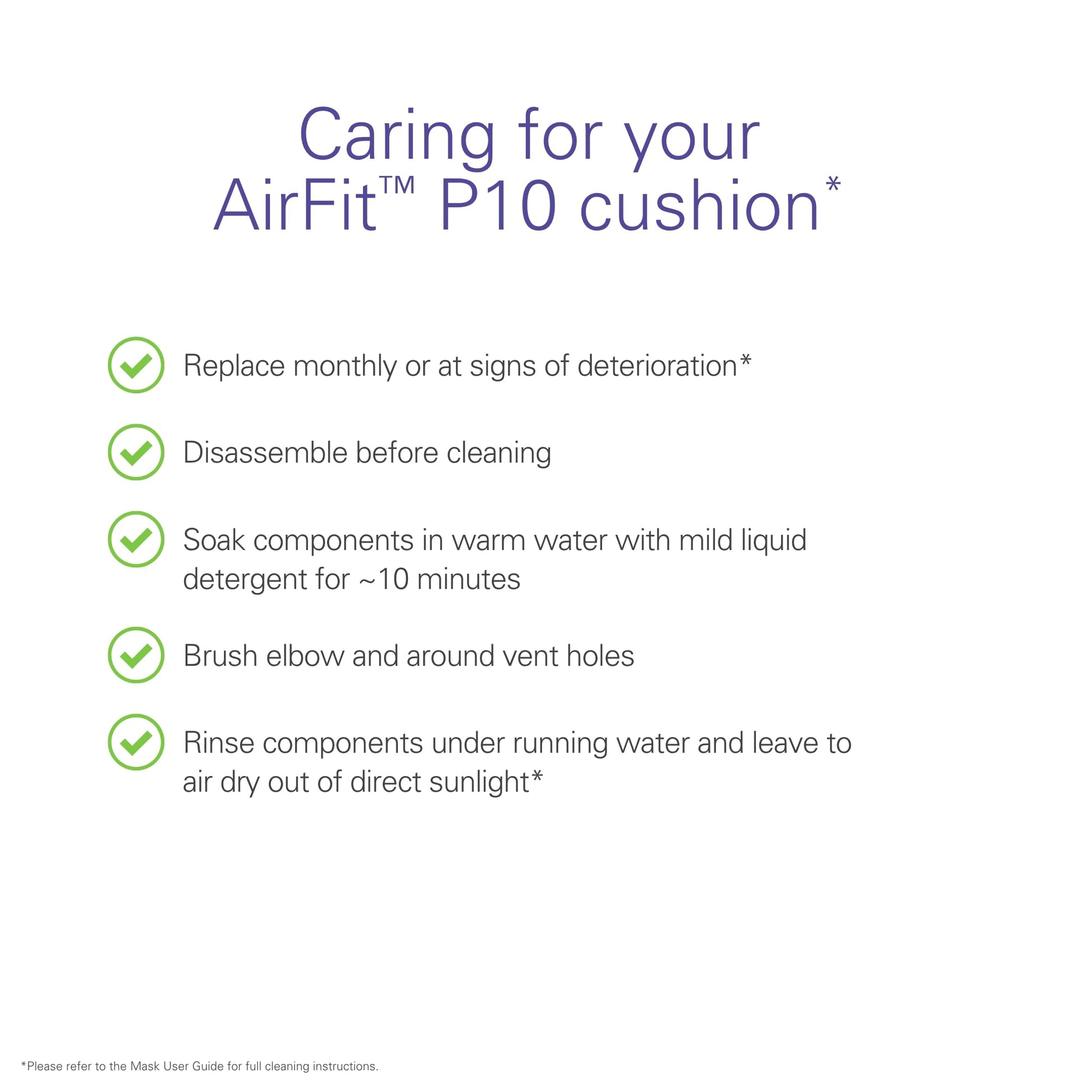 ResMed AirFit P10 Nasal Pillow Replacement Cushion - Medium ResMed buy supplements canada