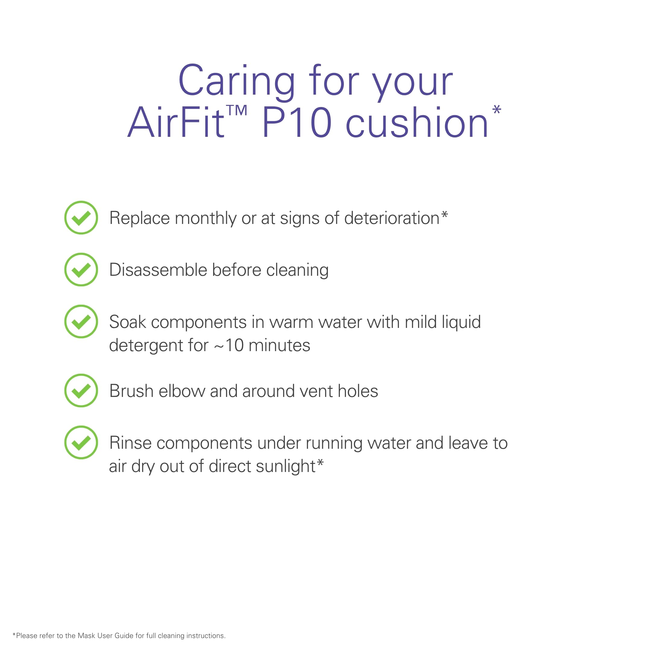 ResMed AirFit P10 Nasal Pillow Replacement Cushion - Medium ResMed buy supplements canada