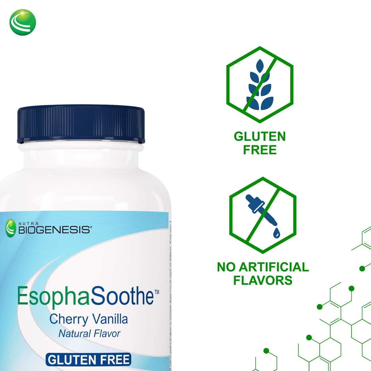 Nutra Biogenesis EsophaSoothe - Chewable Esophogeal Support with Magnesium, Potassium & Calcium for Men & Women - 60 Tablet Chews Nutra BioGenesis buy supplements canada