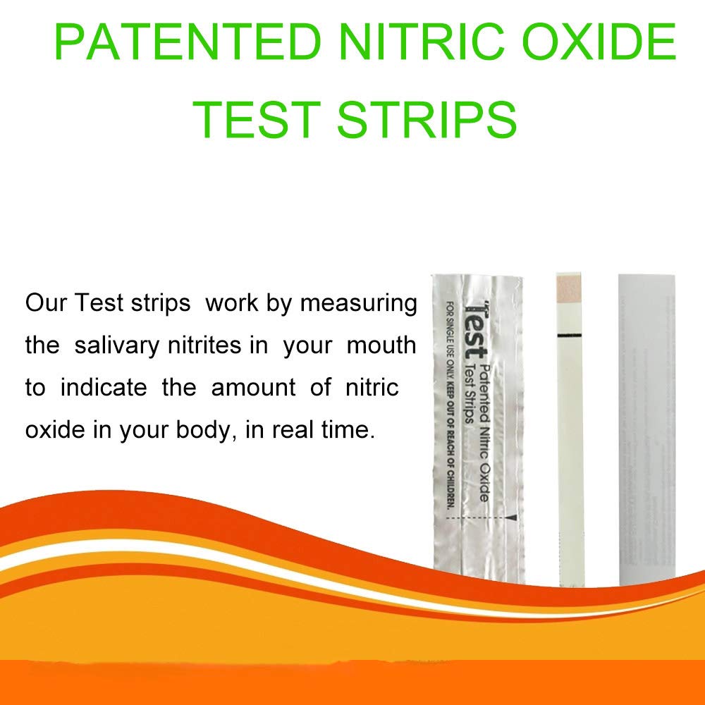 Nitric Oxide Test Strips [50strips]- Nitric Oxide Indicator Strips Work by Measuring The TONNYLAB buy supplements canada