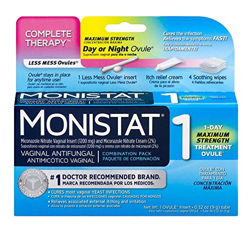 Monistat Combination Pack with 1-Ovule Insert with Applicator and External Cream Monistat buy supplements canada