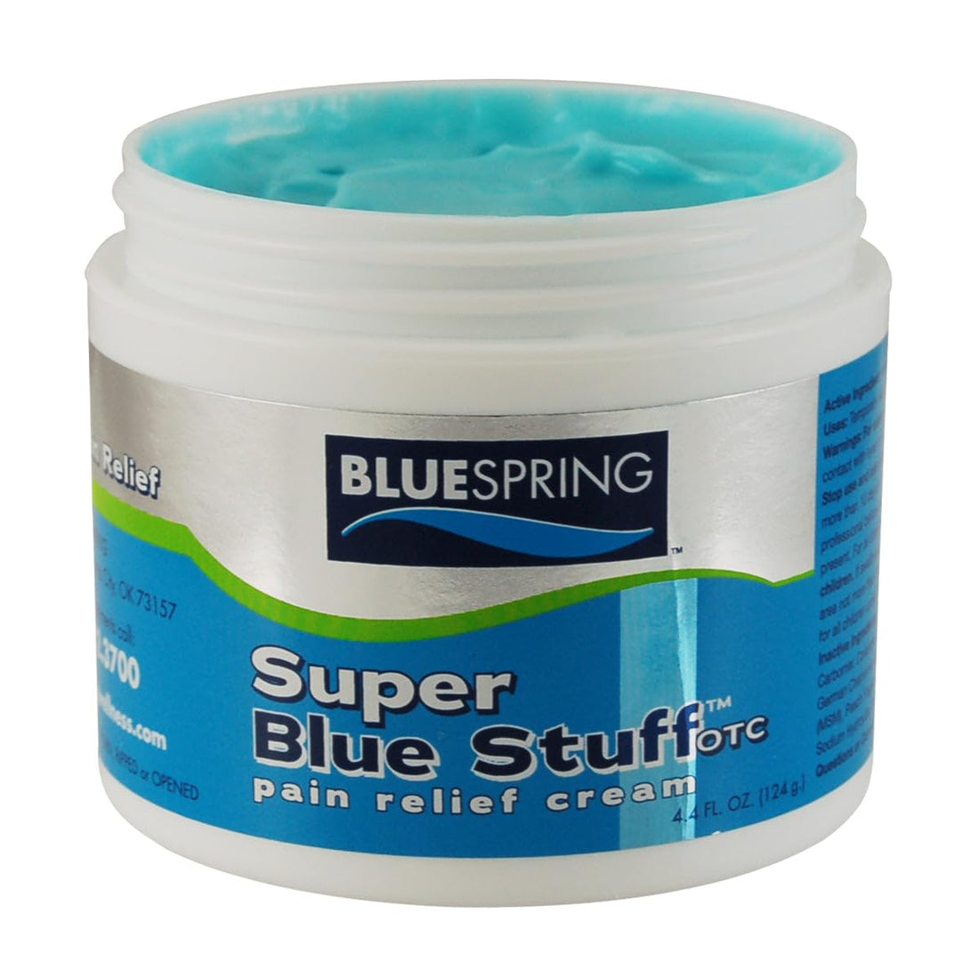 BLUESPRING Pain Relief Cream- Super Blue Stuff with Emu Oil, Arnica, Provides Maximum Arthritis Pain Relief- Anti Inflammatory Cream Goes Deep into the Skin- Great Muscle Rub and Relaxer Cream - 4 oz Emu Therapy buy supplements canada