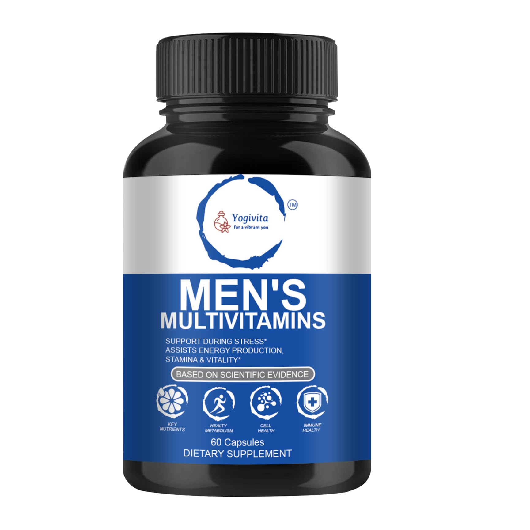 Yogivita Men’s Multivitamin – Complete Wellness, Energy & Immunity Support – Vegan, Gluten-Free, 60 Capsules Yogivita buy supplements canada