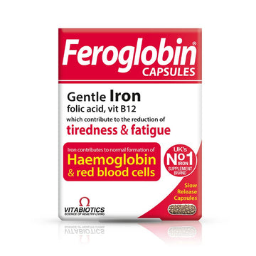 Feroglobin Iron Capsule Helps to reduce tiredness and fatigue Feroglobin buy supplements canada