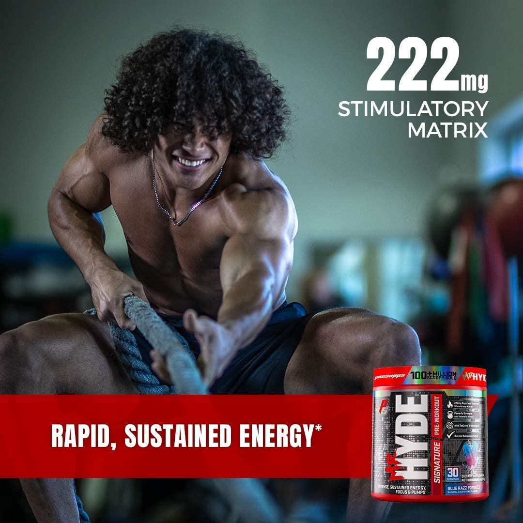 PROSUPPS Mr. Hyde Signature Blue Razz and Hyde Max Pump Blue Razz Bundle PROSUPPS buy supplements canada