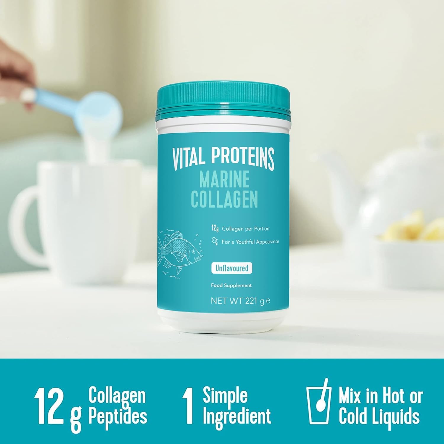 Vital Proteins Marine Collagen Peptides Powder Supplement - Hydrolyzed Collagen Tudor buy supplements canada