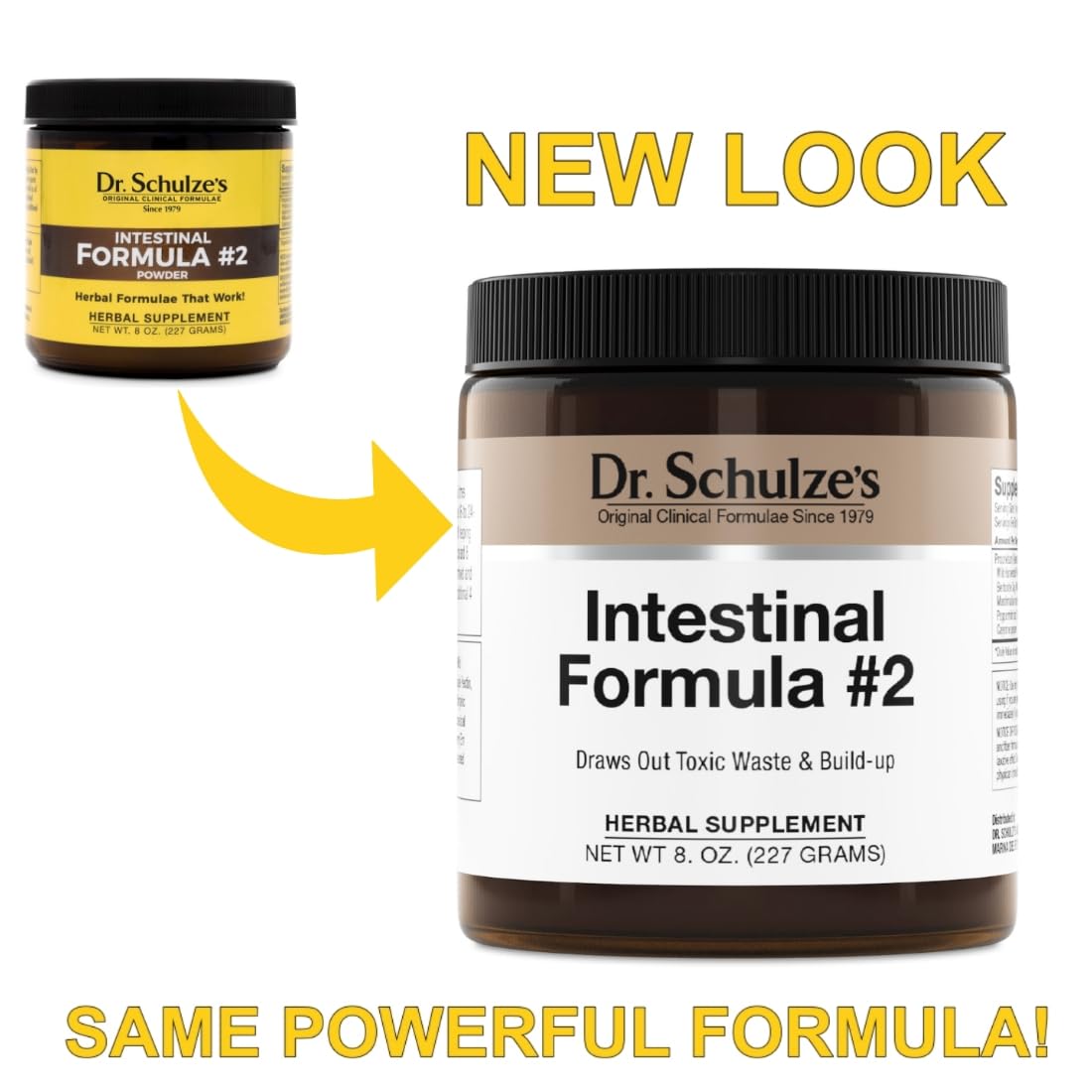 Dr. Schulze's | Intestinal Formula #2 | Herbal Colon Cleanse Formula | 8 Oz. Jar Dr. Schulze's buy supplements canada