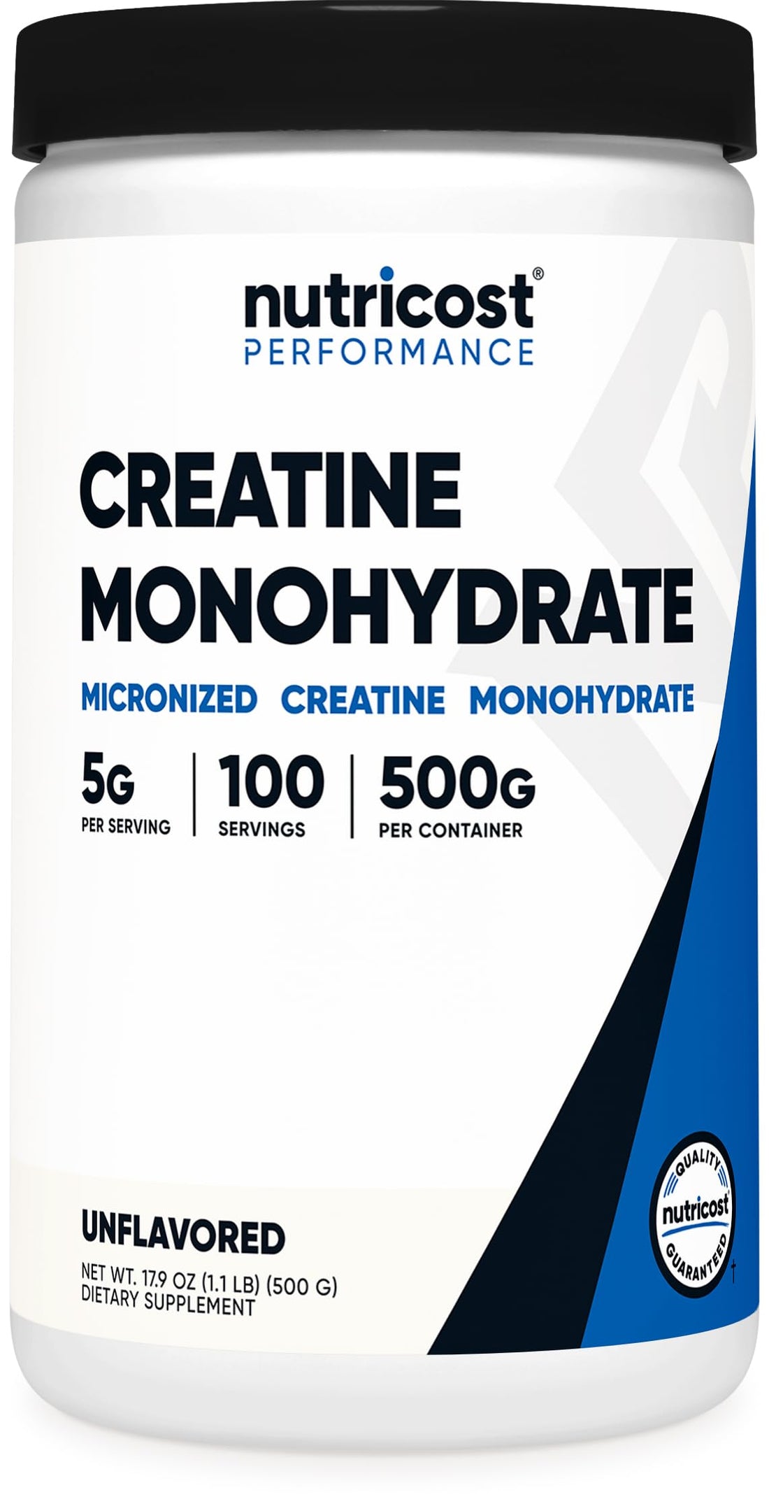 Nutricost Creatine Monohydrate Micronized Powder 500G, 5000mg Per Serv (5g) - 100 Servings, 17.9 Oz Nutricost buy supplements canada