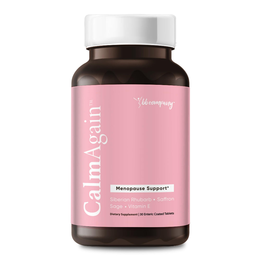 BB Company CalmAgain for Menopause Anxiousness, Mood Balance for Women | Stay Calm, Lower Cortisol, Fewer Mood Swings | Siberian Rhubarb BB Company buy supplements canada
