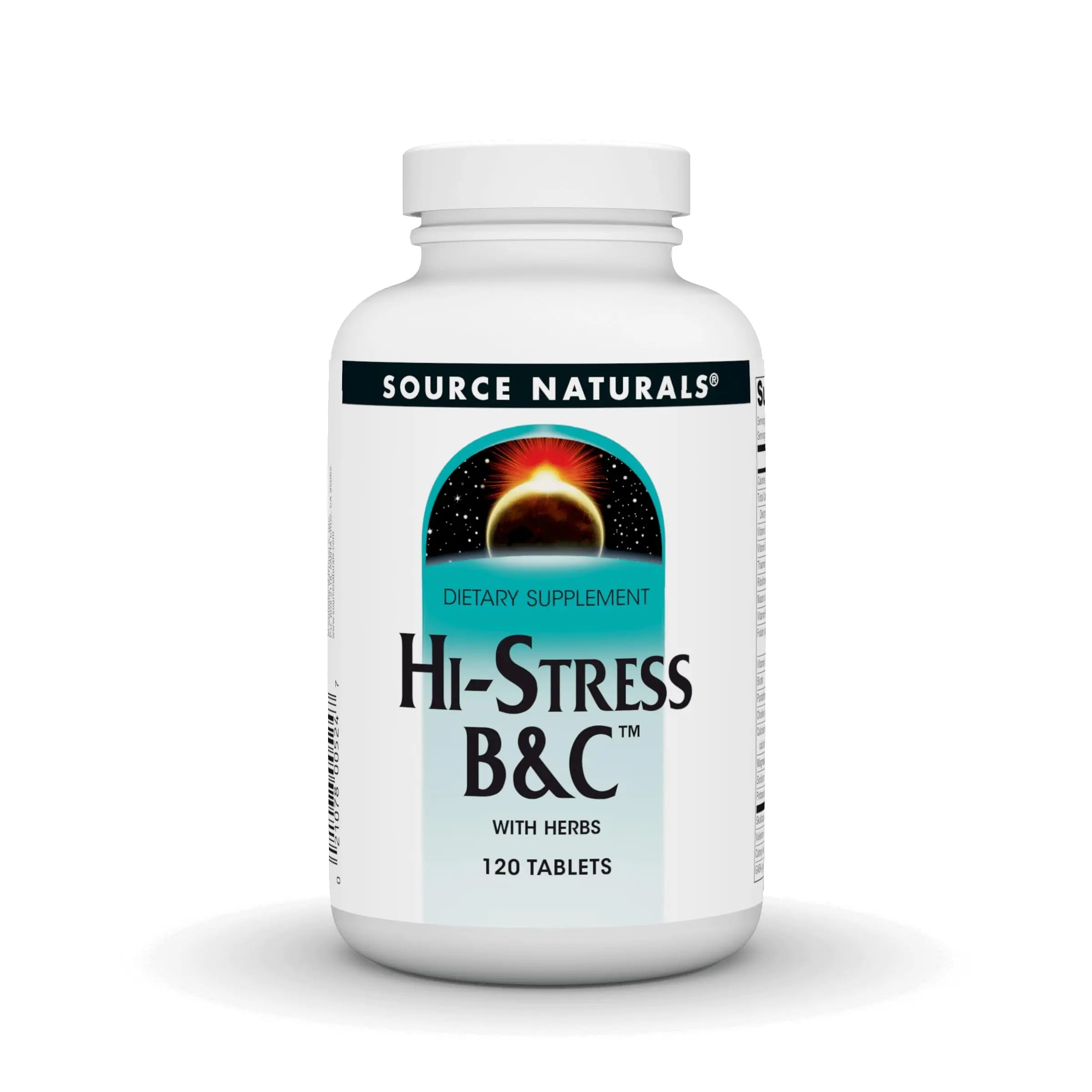 Source Naturals Hi-Stress B&C with Herbs - 120 Tablets Source Naturals buy supplements canada
