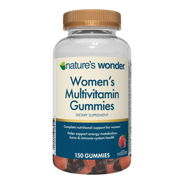 Nature's Wonder Women's Multivitamin Gummies, Supports Energy, Metabolism, Bone and Immune System Health Nature's Wonder buy supplements canada