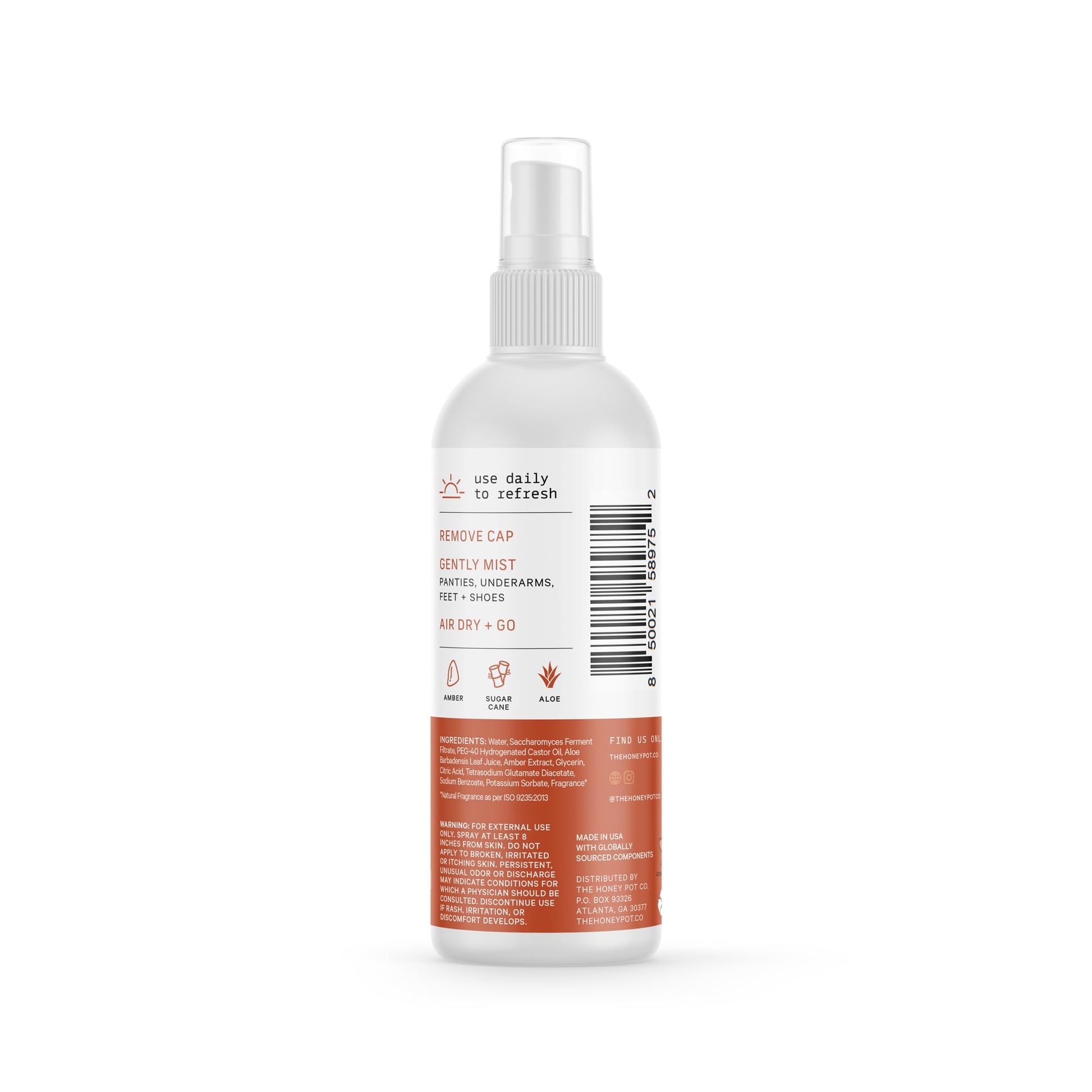 The Honey Pot Company - Refreshing and Restorative Panty and Body Plant-Derived Deodorant Spray The Honey Pot Company buy supplements canada