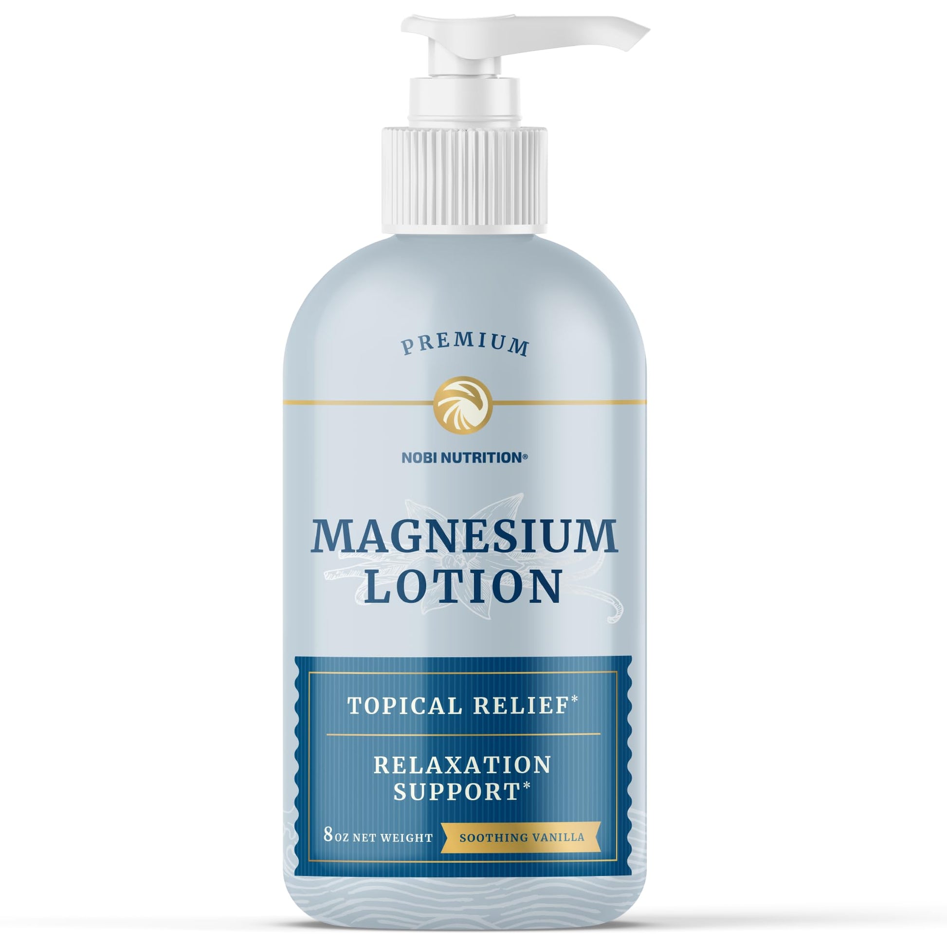 Magnesium Lotion | Relieves Muscle Cramps & Soreness | Relaxation & Calming Support Nobi Nutrition buy supplements canada