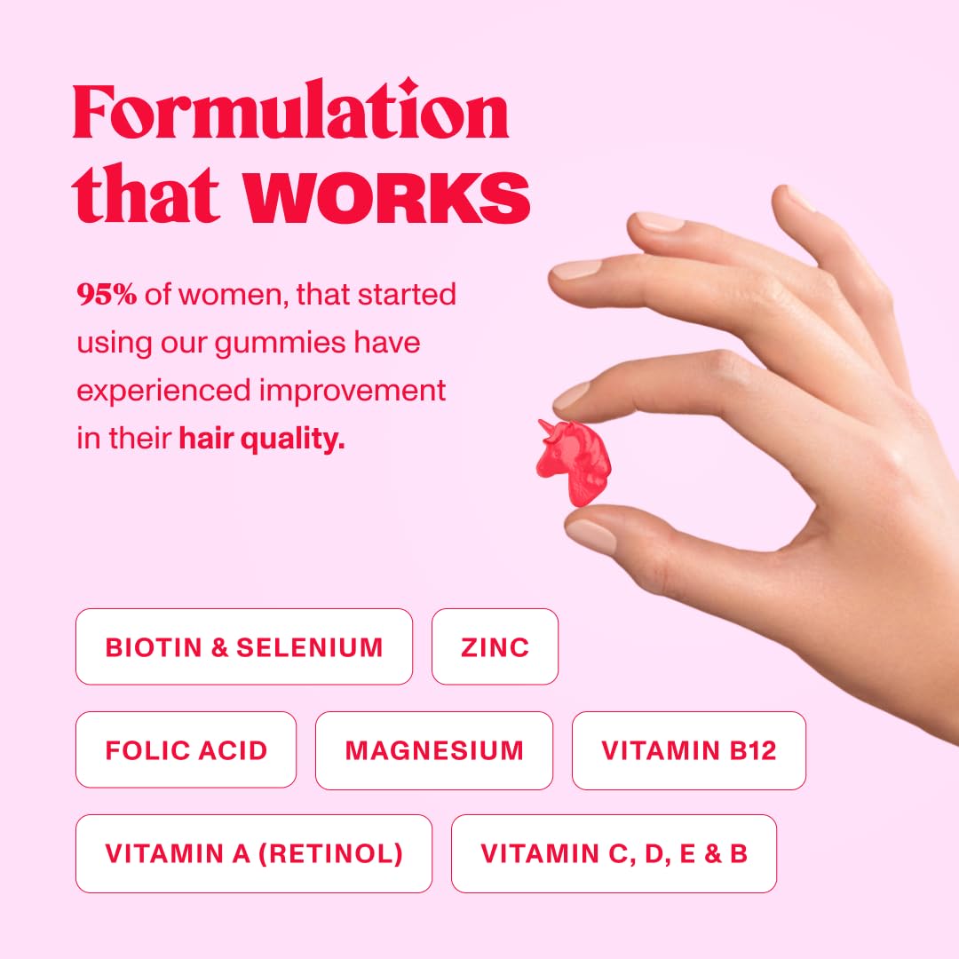Bloom Robbins 60 Hair Gummies for Faster Hair Growth Vitamins for Women & 5000 MCG Bloom Robbins buy supplements canada