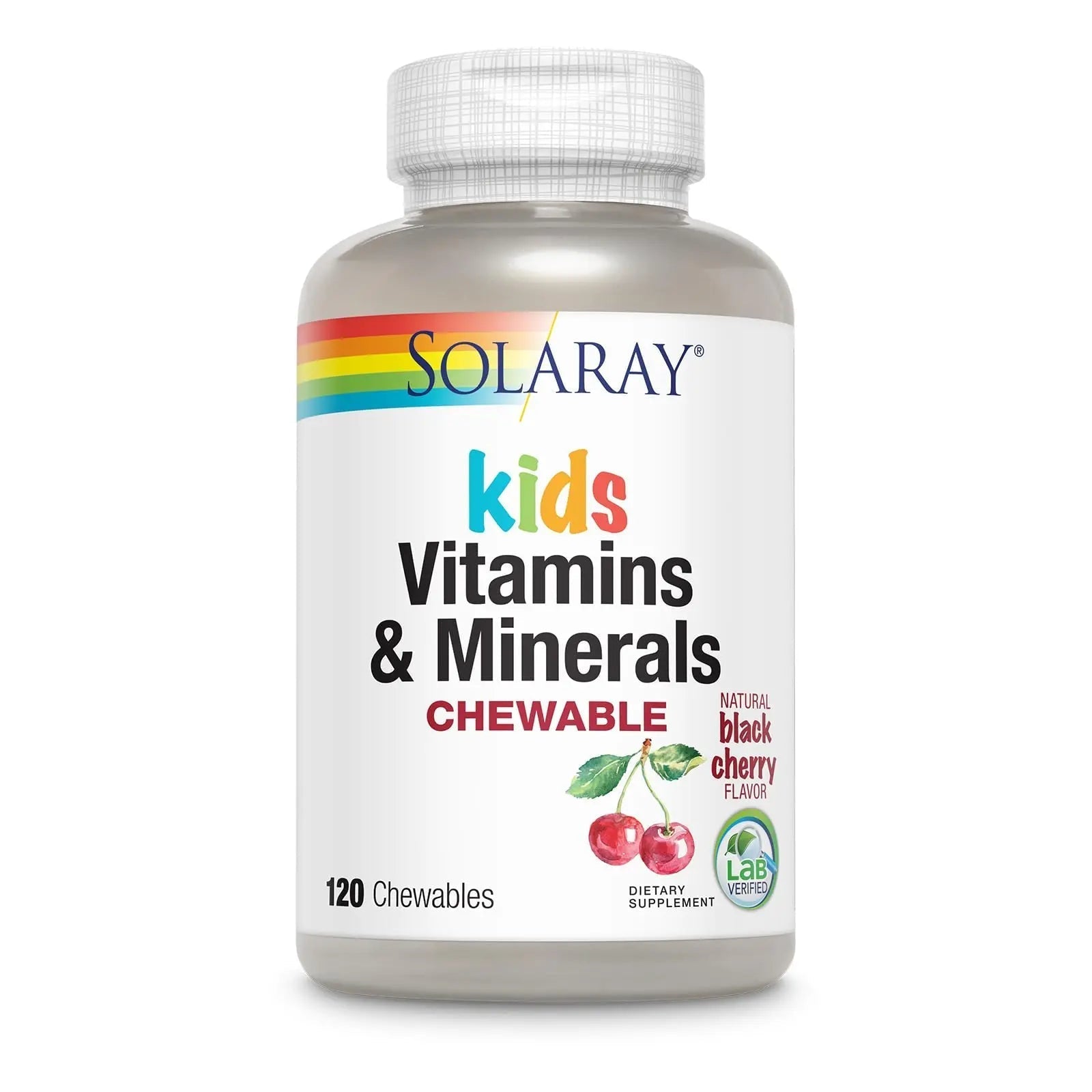 SOLARAY Childrens Vitamins & Minerals Complete Multivitamin for Kids Great Black Cherry Flavor SOLARAY buy supplements canada