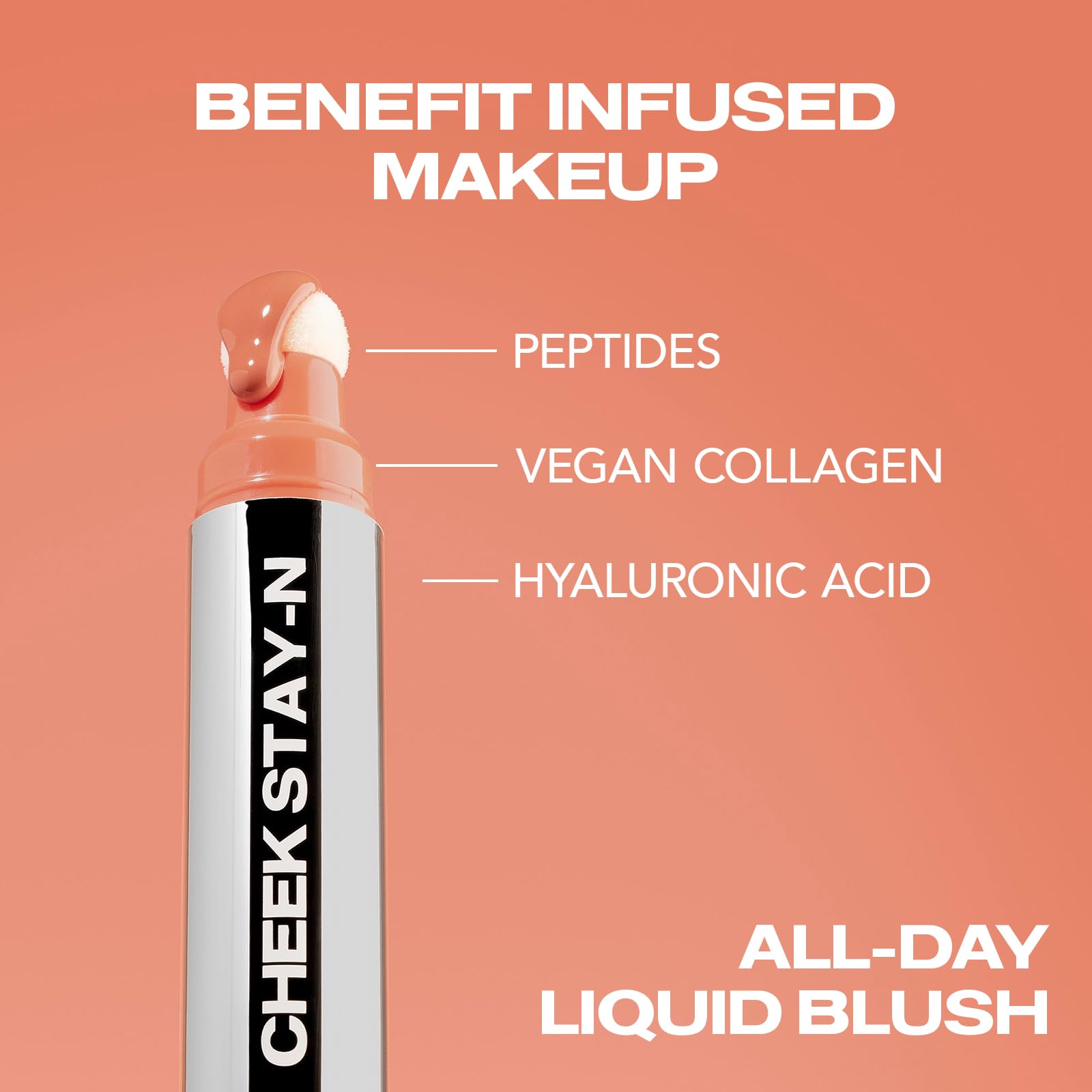 Sacheu Cheek STAY-N Liquid Blush for Cheeks — High Pigment, Buildable, Lightweight Cream Blush for Dewy & Radiant Flushed Cheeks — Long-lasting & Cruelty Free, I'm Playful Sacheu buy supplements canada
