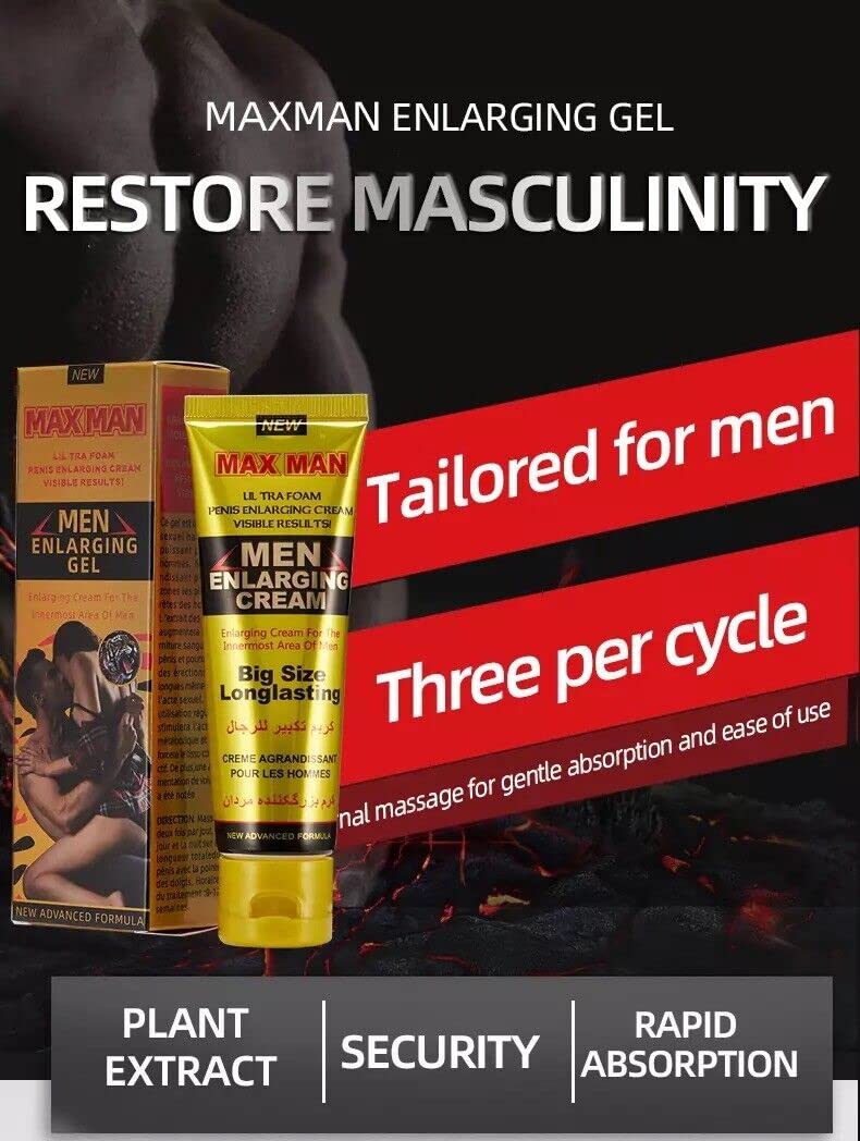 Male Enlargemenet Cream, Men Private Part Enalrgement Essential Cream Men's Energy Screum Larger FunDiscount shop buy supplements canada