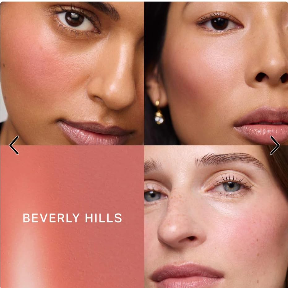 Merité Beverly Hills Cream Blush, Lightweight Buildable Color Balm with Vitamin E for Cheeks and Lips Flush Balm Cream Blush (0.31oz) (Beverly Hills - soft peach) Generic buy supplements canada