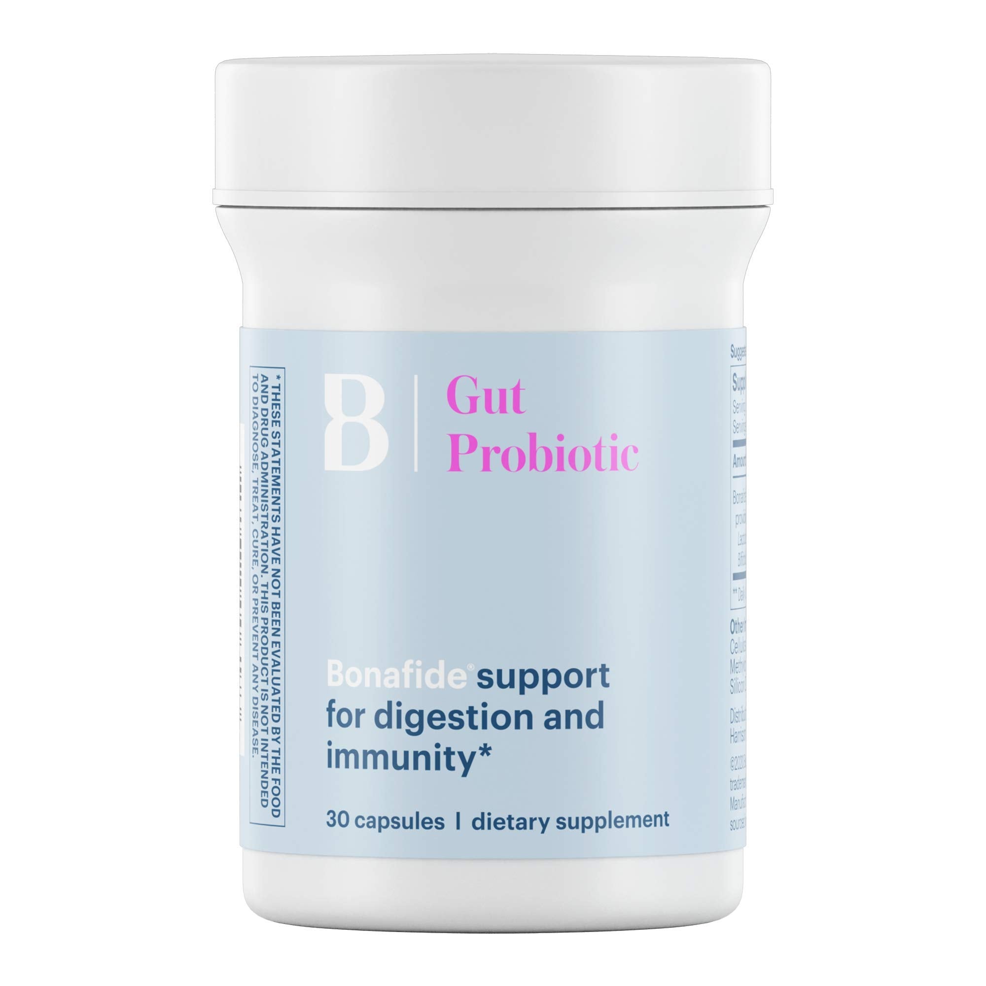 Bonafide Essentials Gut Probiotic for Digestive Health and Immunity – Women’s Daily Supplement – 30 Capsules (1-Month Supply) Bonafide buy supplements canada