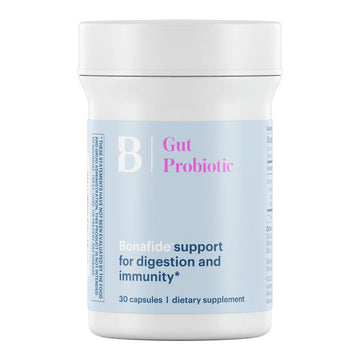 Bonafide Essentials Gut Probiotic for Digestive Health and Immunity – Women’s Daily Supplement – 30 Capsules (1-Month Supply) Bonafide buy supplements canada