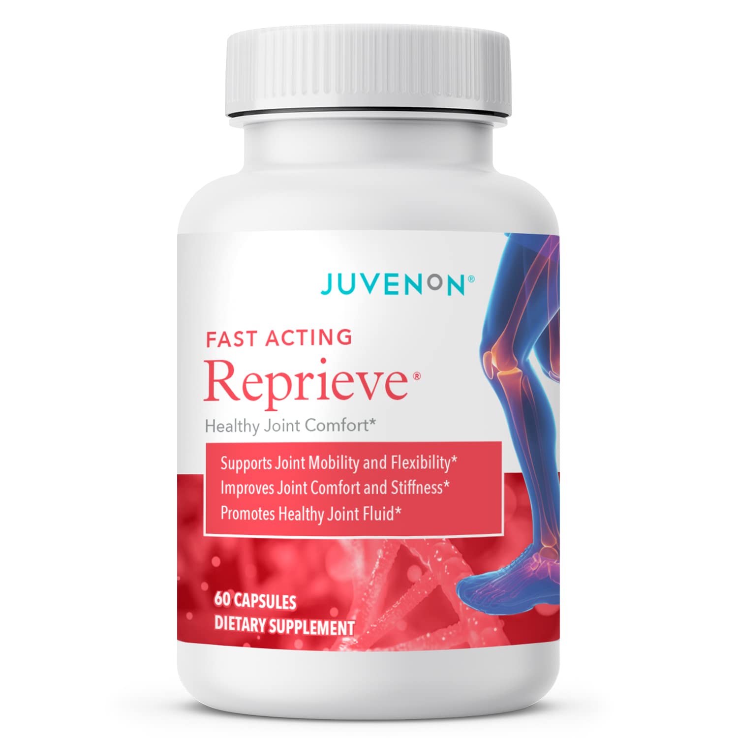 Juvenon Reprieve Capsules (60 Capsules) - Fast-Acting, Joint Comfort Supplement and Effective Joint Support Solution, Research Verified Juvenon buy supplements canada