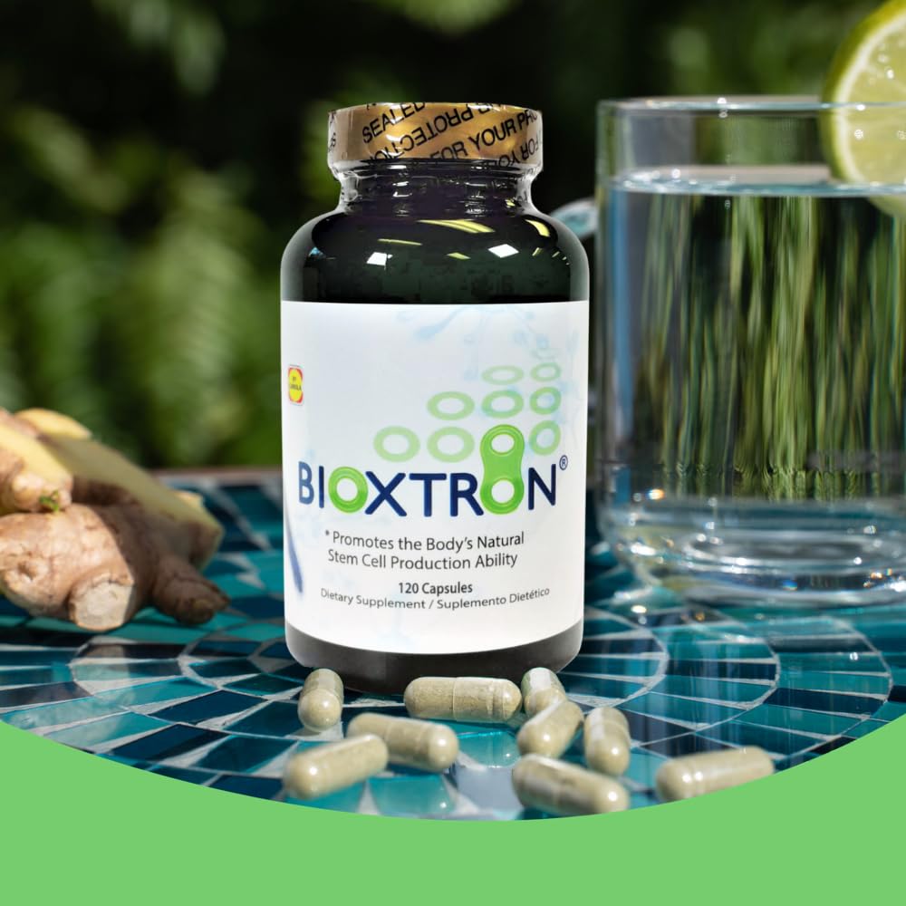 Bioxtron Natural AFA Stem Cell Supplement - Joint Support & Muscle Pain - Immune System Support - Natural Blue Green Algae Spirulina - 120 Caps Bioxtron buy supplements canada