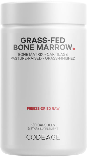 Codeage Grass Fed Bone Marrow, Full Spectrum Whole Bone Extract Codeage buy supplements canada