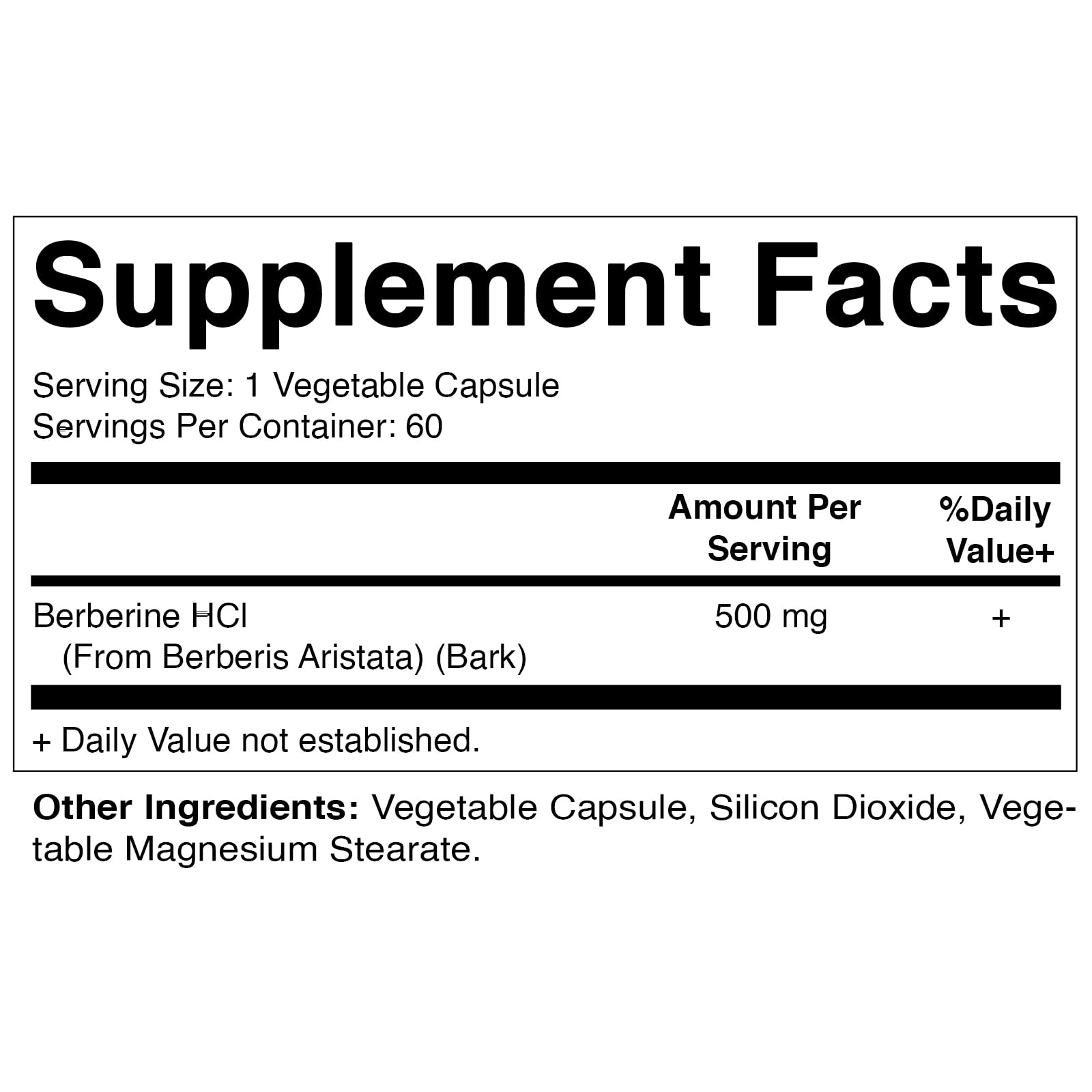 Vitamatic Berberine Supplement 500mg - 60 Vegetable Capsules - Made in The USA Vitamatic buy supplements canada