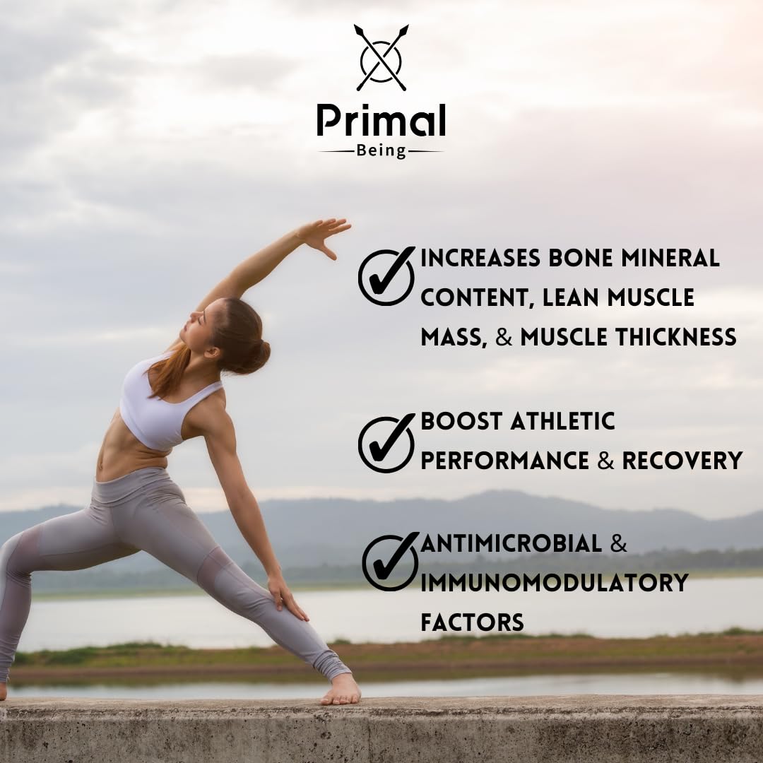 Primal Being Grassfed Beef Colostrum - Supports Immune Function, Gut Health, Hair Primal Being buy supplements canada