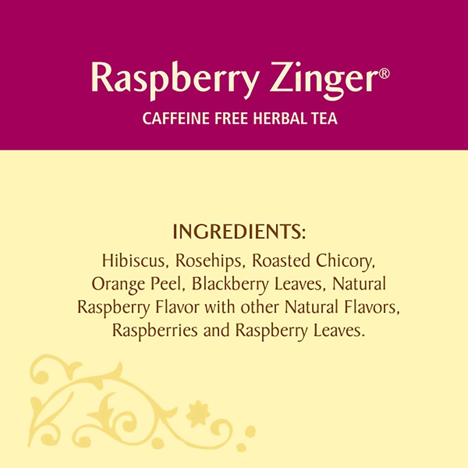 Celestial Seasonings Herbal Tea, Raspberry Zinger, 20 Count (Pack of 6) Celestial Seasonings buy supplements canada