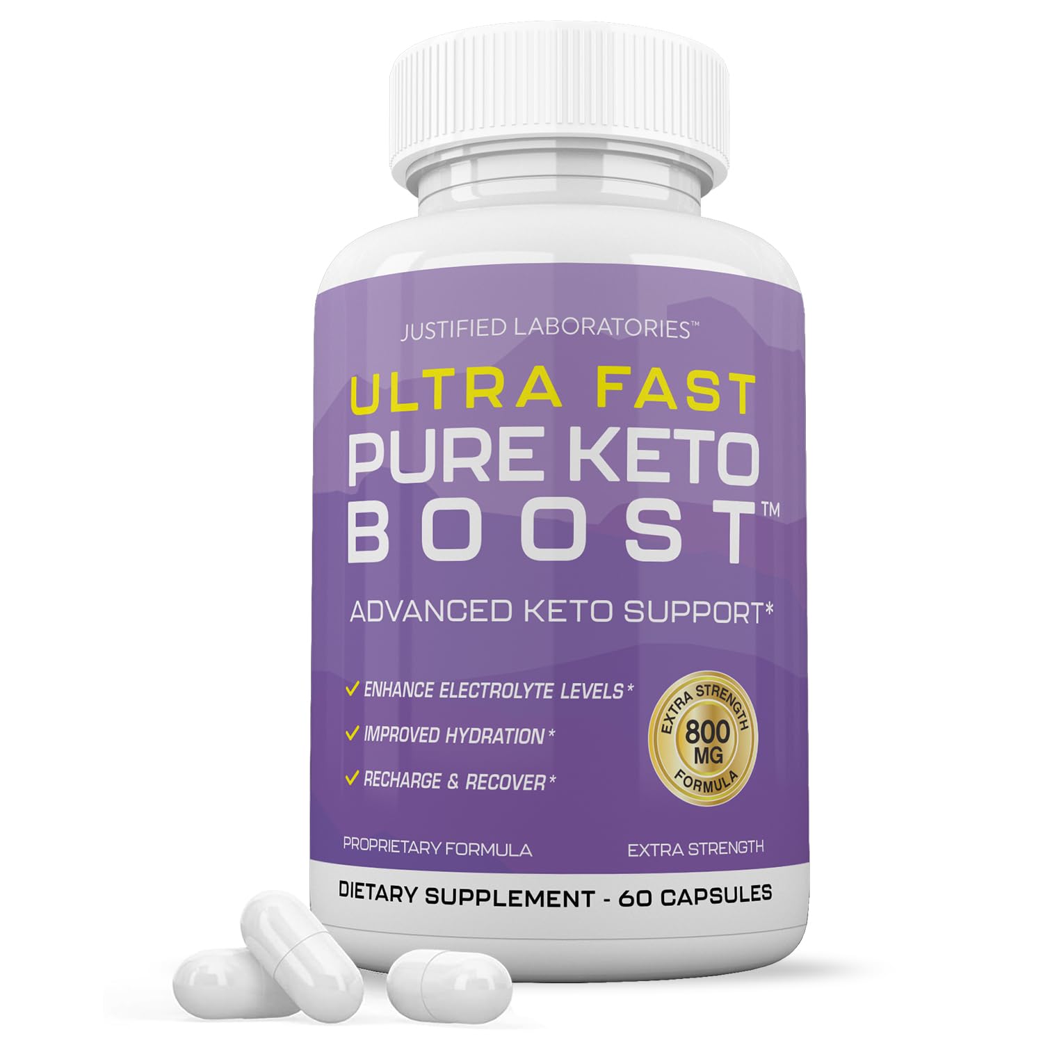 (5 Pack) Ultra Fast Pure Keto Boost Pills 1275MG New & Improved Formula Contains Apple Justified Laboratories buy supplements canada