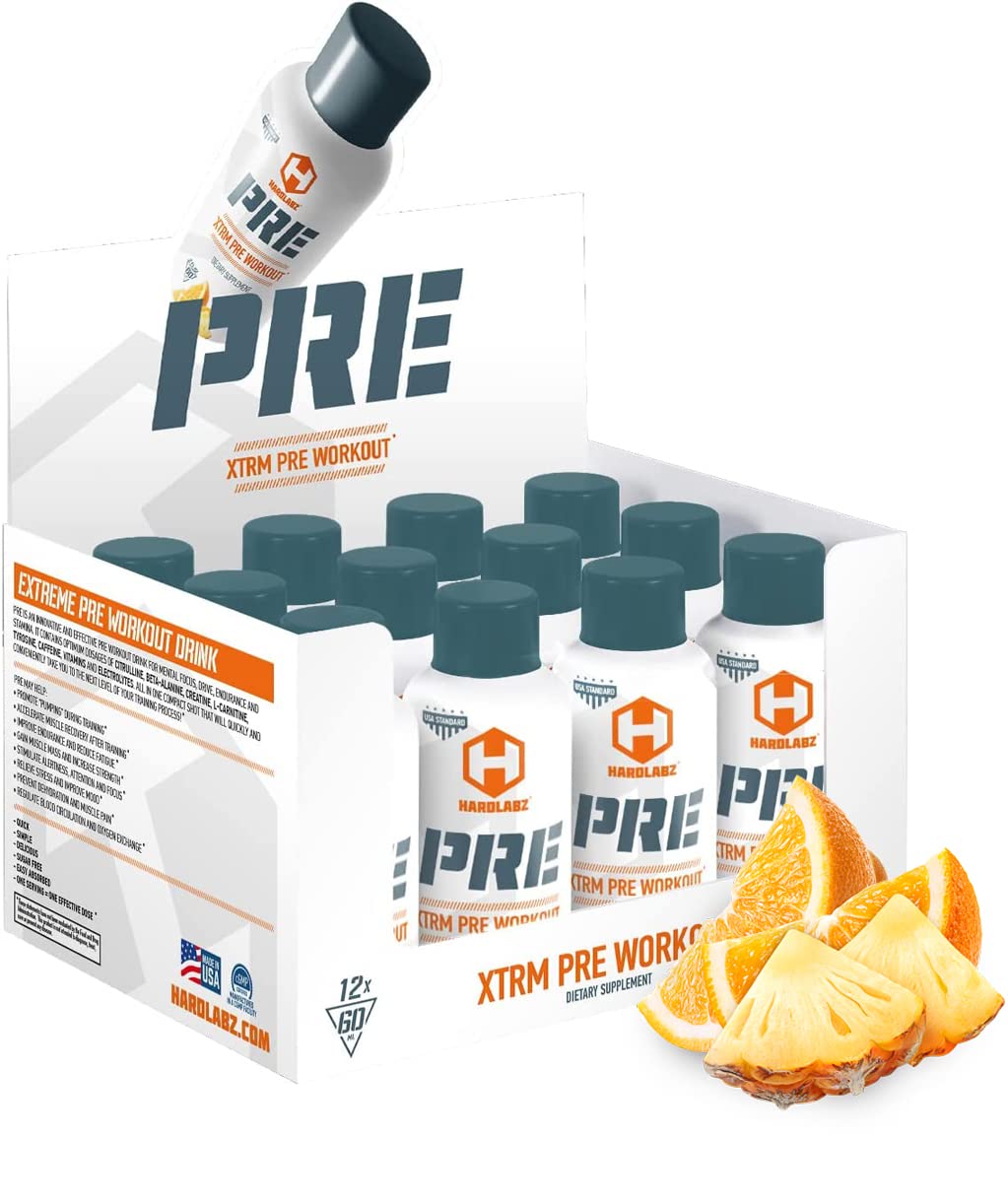HARDLABZ PRE – Extra Strength Liquid Pre-Workout Energy Shot with Caffeine (250 mg) HARDLABZ buy supplements canada