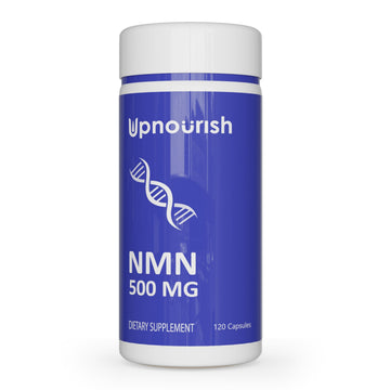 UpNourish NMN 500mg 120 Capsules - Beta Nicotinamide Mononucleotide NAD Supplement - Nicotinamide Riboside Alternative for Women & Men UpNourish buy supplements canada