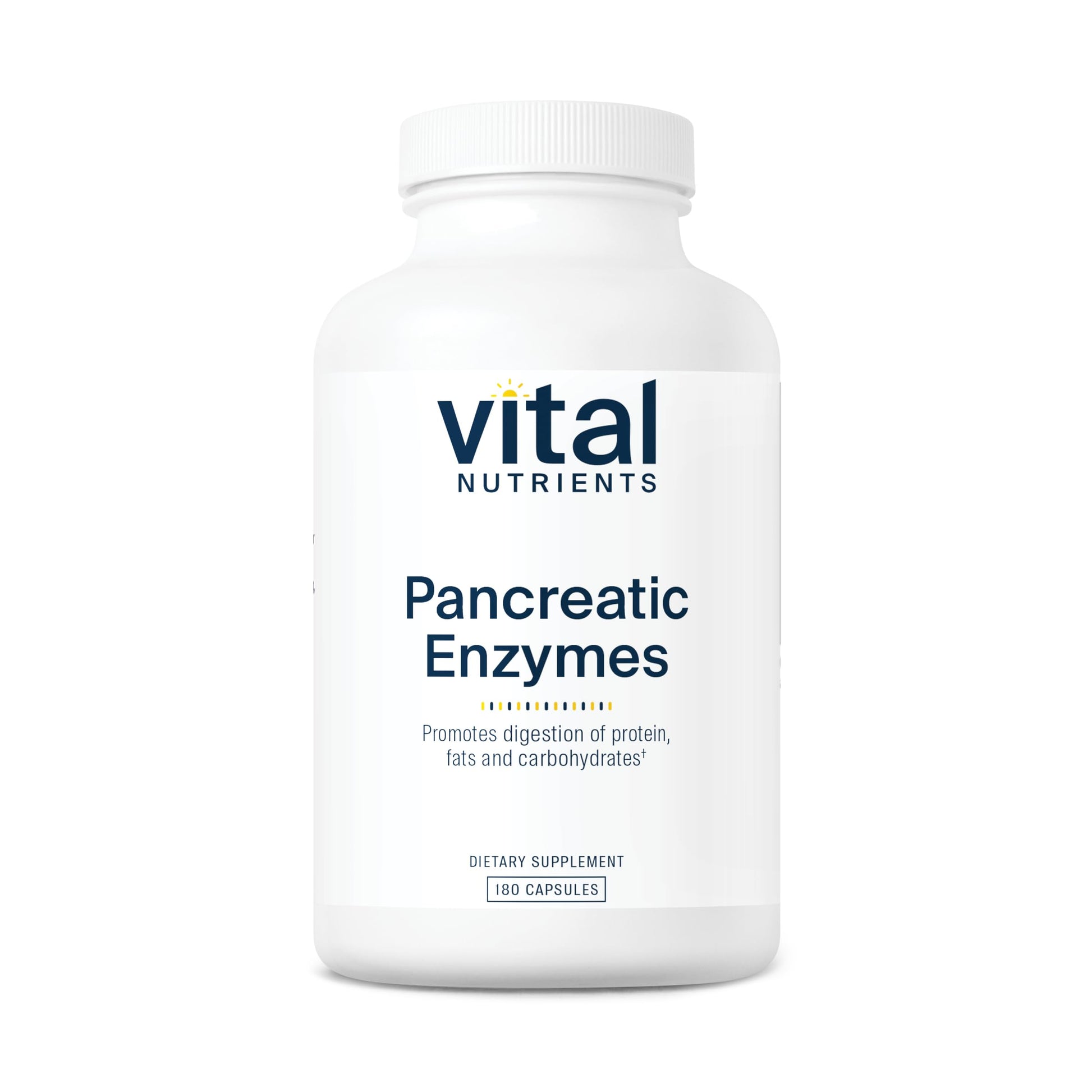 Vital Nutrients Pancreatic Enzymes 1000mg (Full Strength) | Pancreatin Digestion Supple Vital Nutrients buy supplements canada