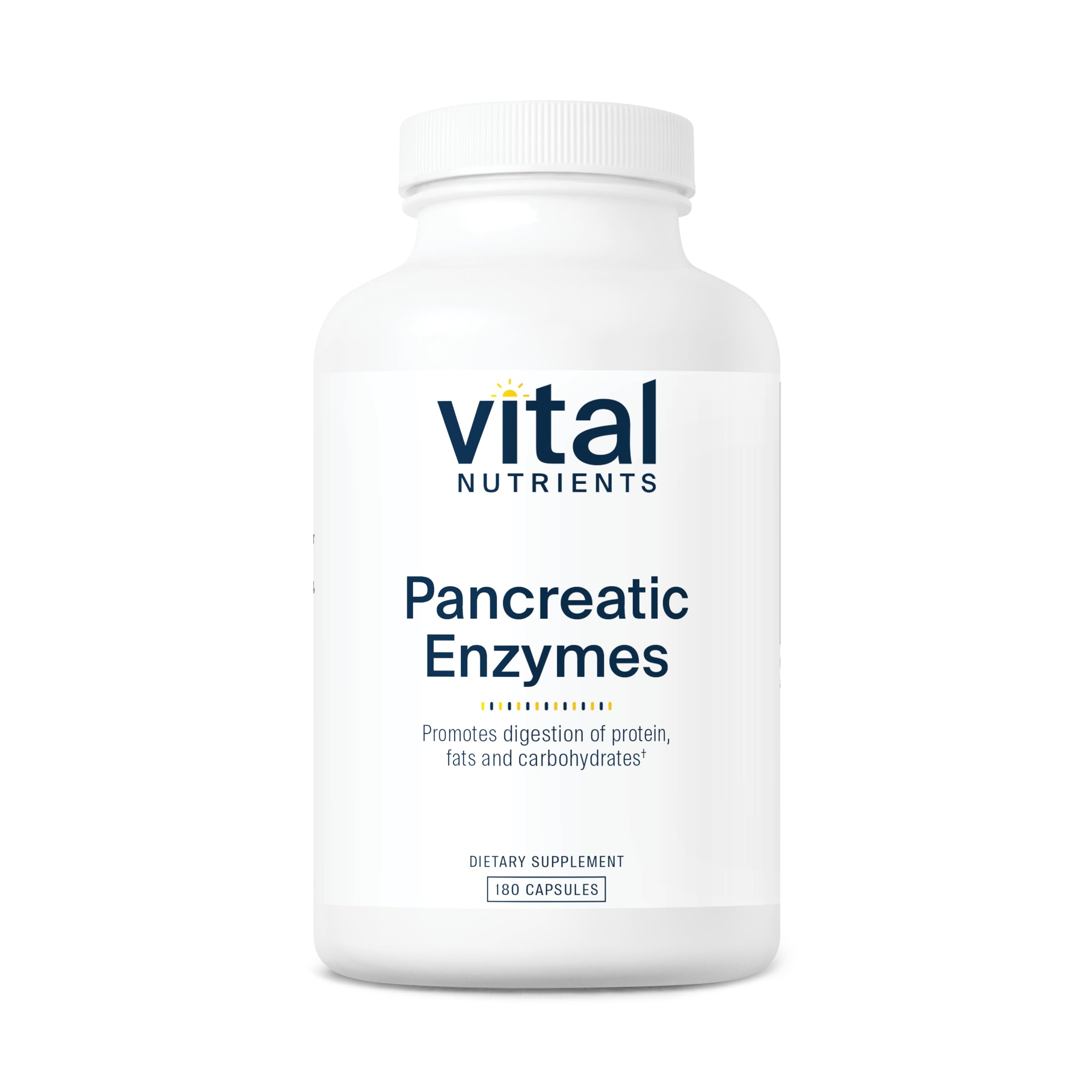 Vital Nutrients Pancreatic Enzymes 1000mg (Full Strength) | Pancreatin Digestion Supple Vital Nutrients buy supplements canada